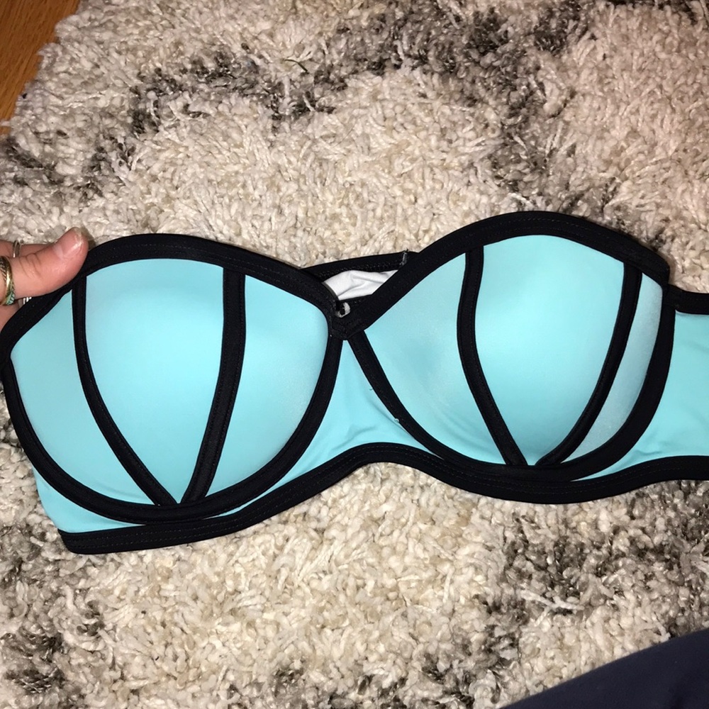 pink bathing suit top